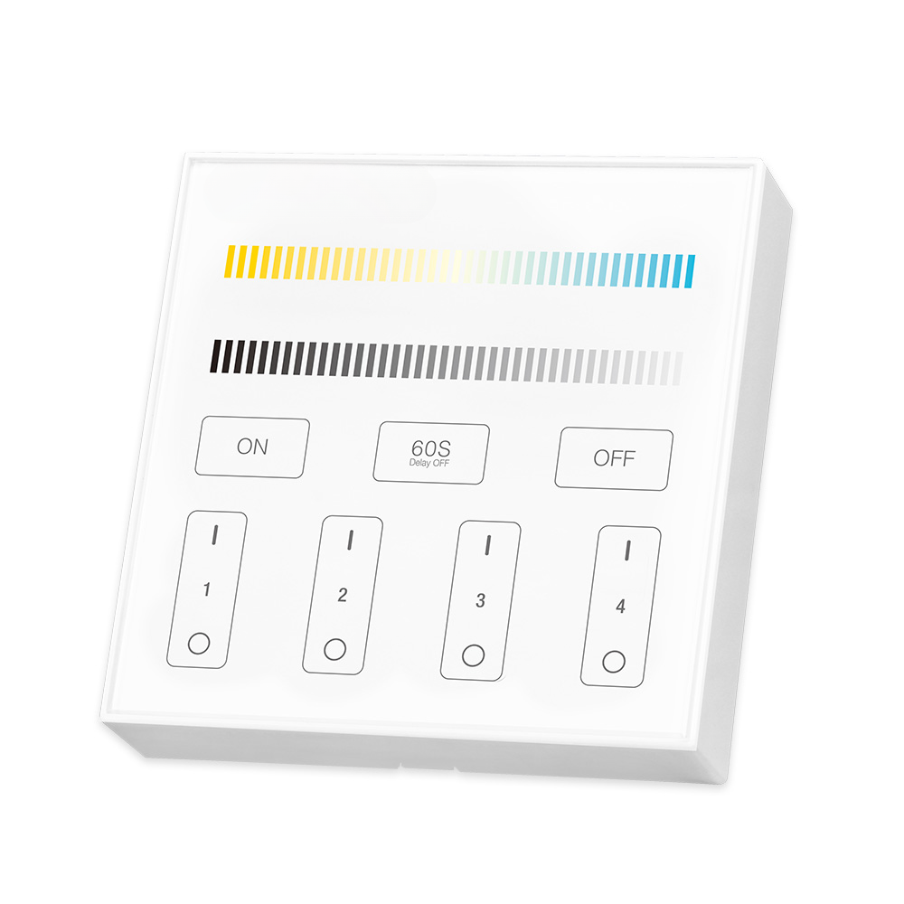 4 Zone RF CCT Wall Control White