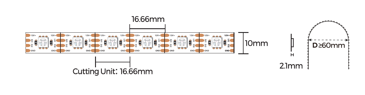 Colour Changing Digital/SPI LED Tape - Image 2