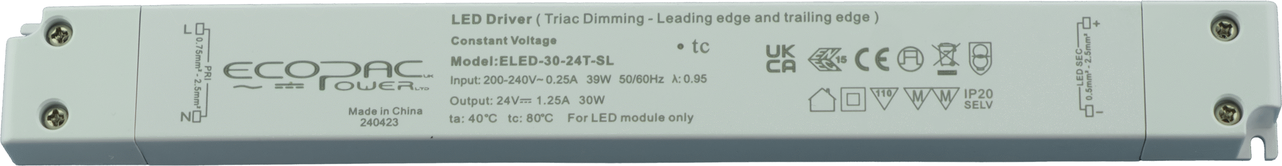 Linear Mains Dim CV LED Drivers