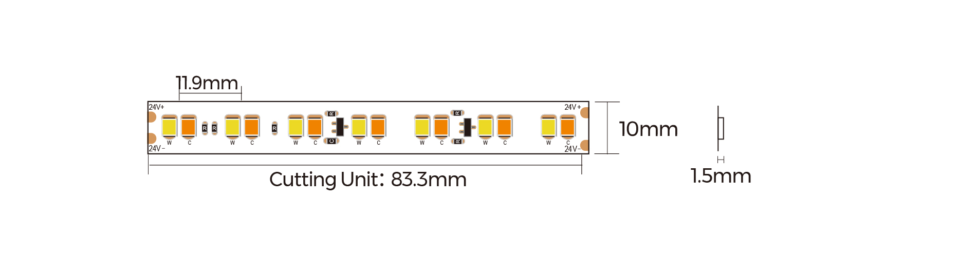 Dim To Warm LED Tape - Image 2