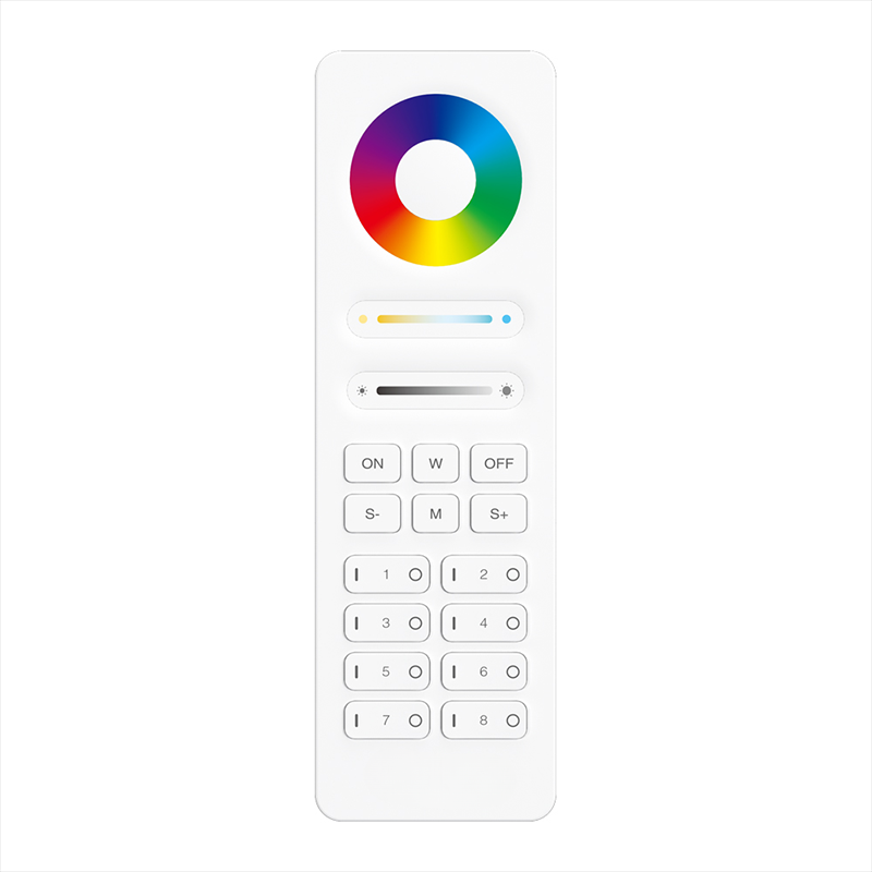 8 Zone RGB-CCT Remote Control White