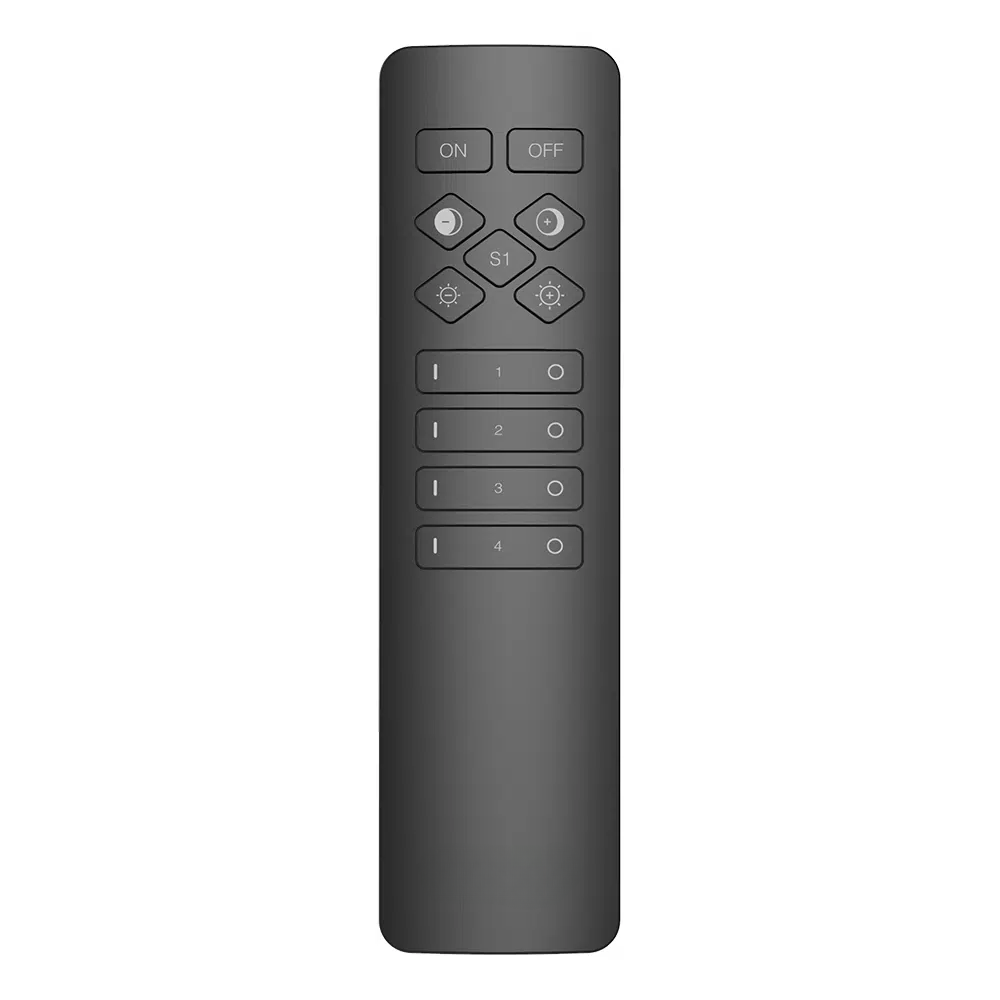 4 Zone CCT Remote Control Black